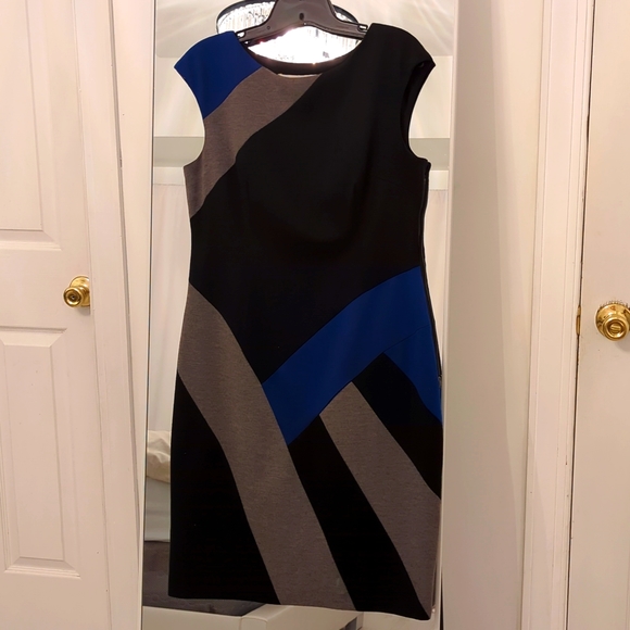Maggy London Color Block Dress - Picture 1 of 6